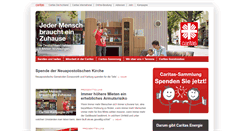 Desktop Screenshot of caritas-donau-ries.de
